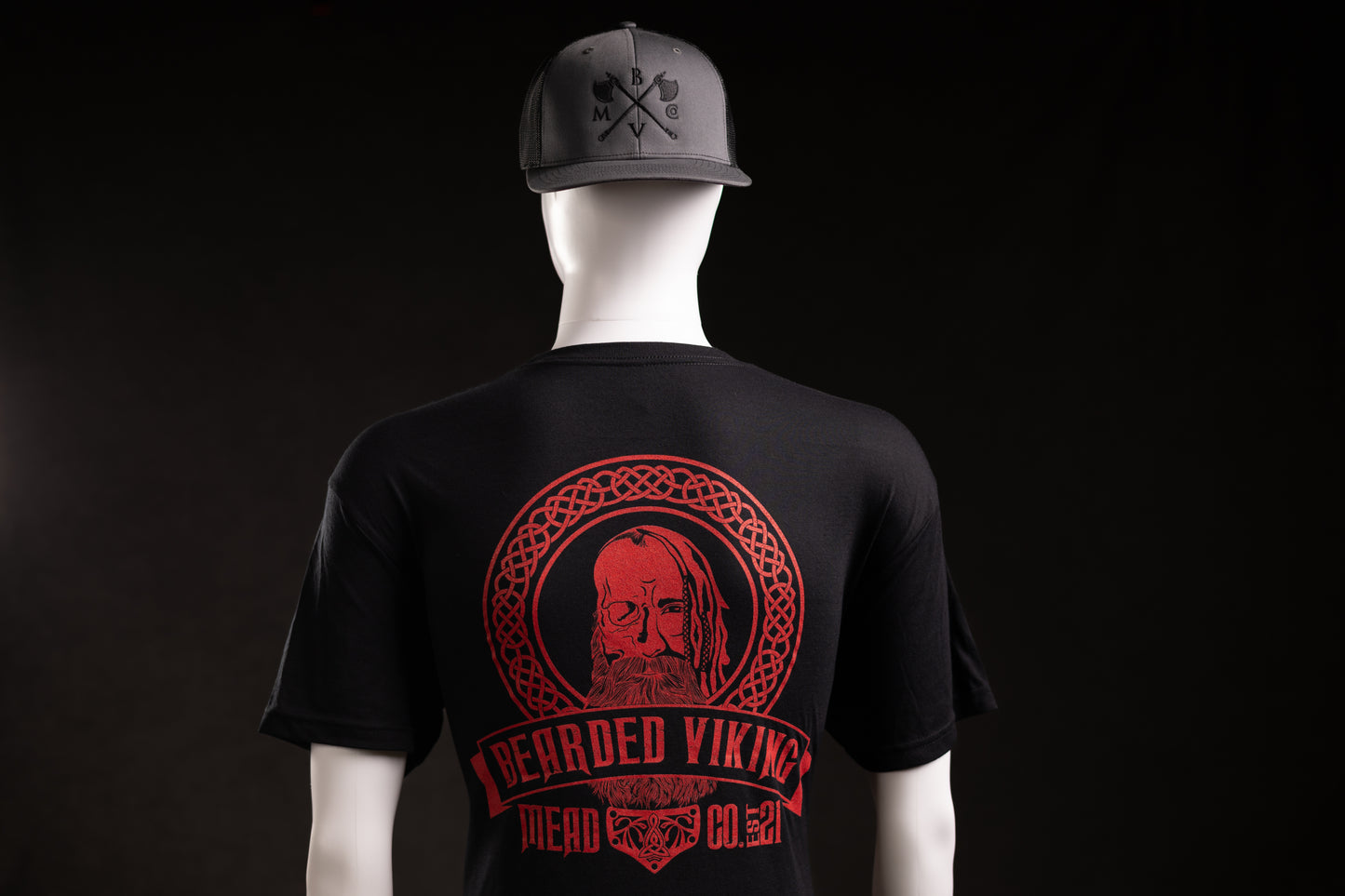 Black and Red BVMC T-shirt